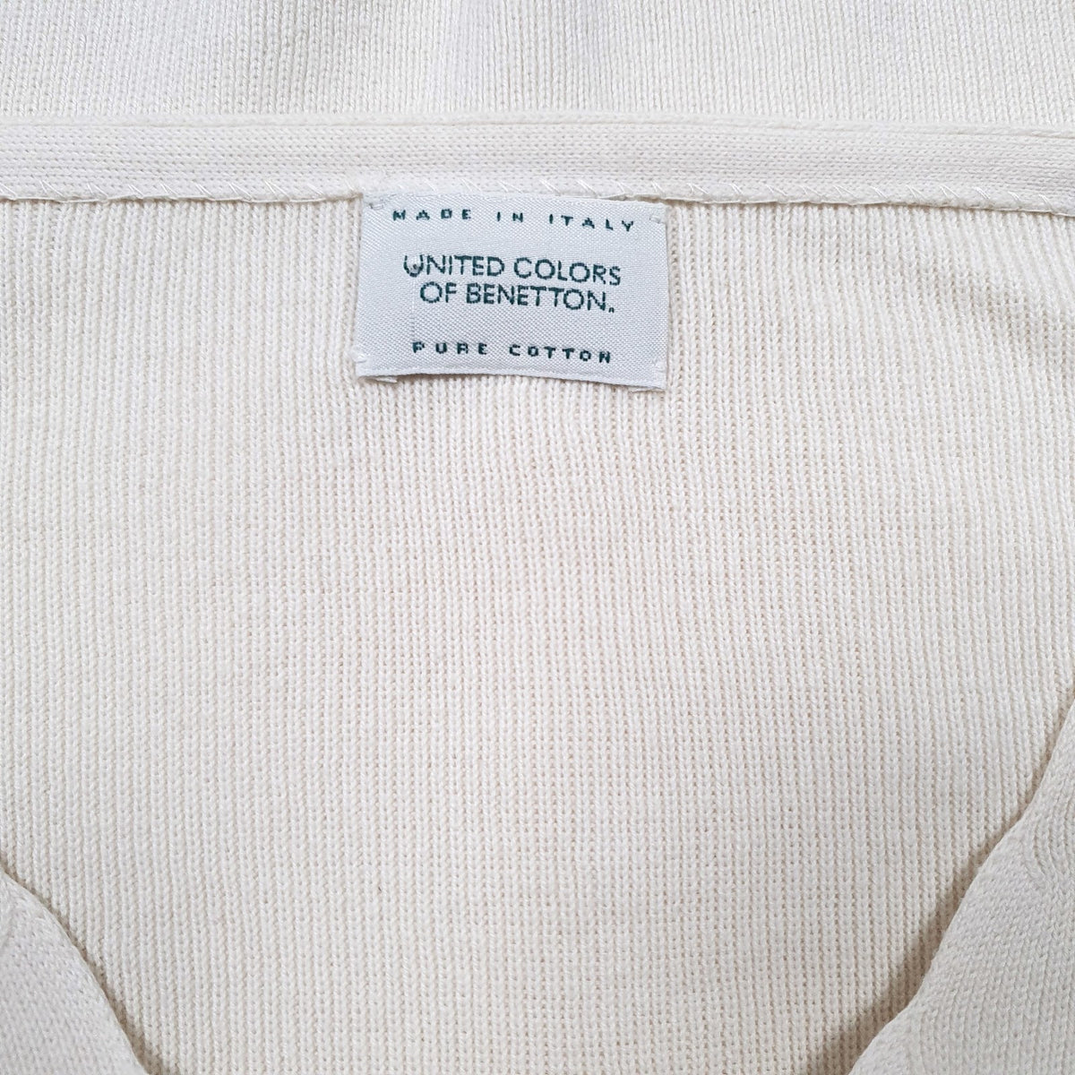 Womens Cream United Colors Of Benetton  Cardigan Jumper