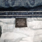 Mens Blue Black Distressed  Jeans