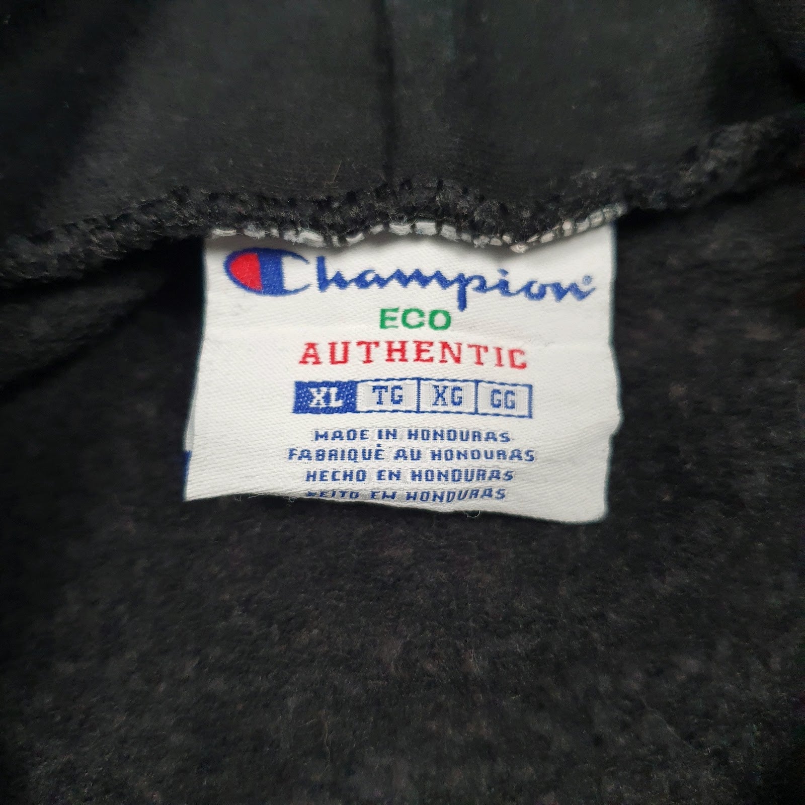 Mens Black Champion  Hoodie Jumper