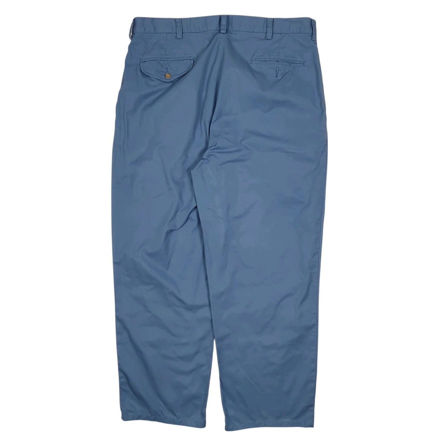 Mens Blue Polo Ralph Lauren Hammond Pant Pleated  Trousers