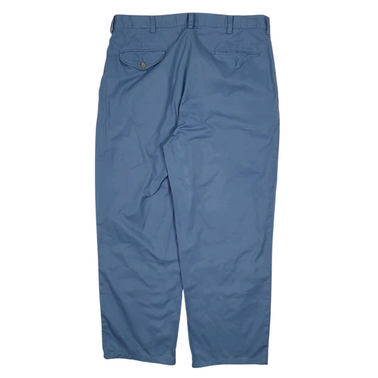 Mens Blue Polo Ralph Lauren Hammond Pant Pleated  Trousers