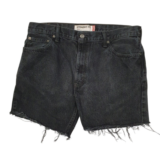 Mens Black Levis  Denim Shorts
