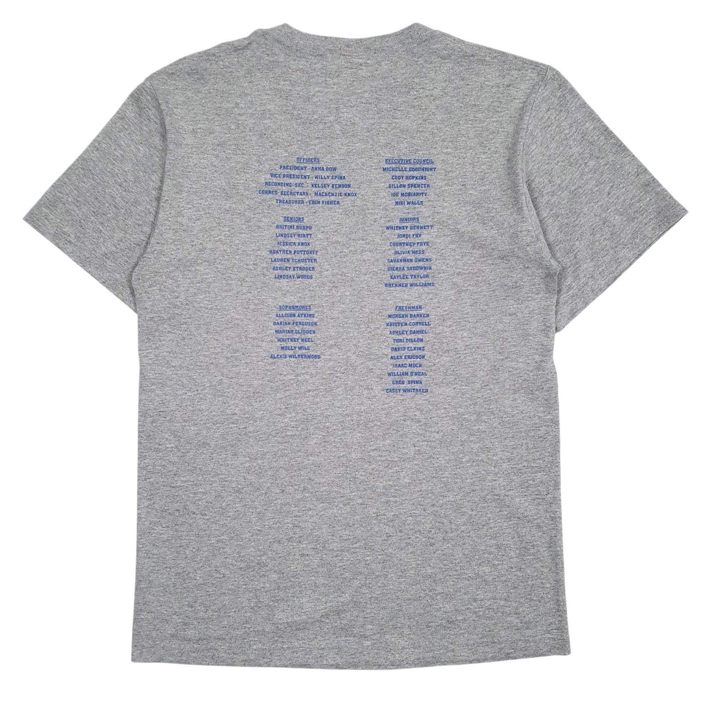 Mens Grey Fruit Of The Loom   T Shirt