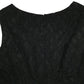 Womens Black Unbranded Chiffon Evening Occasion  Dress