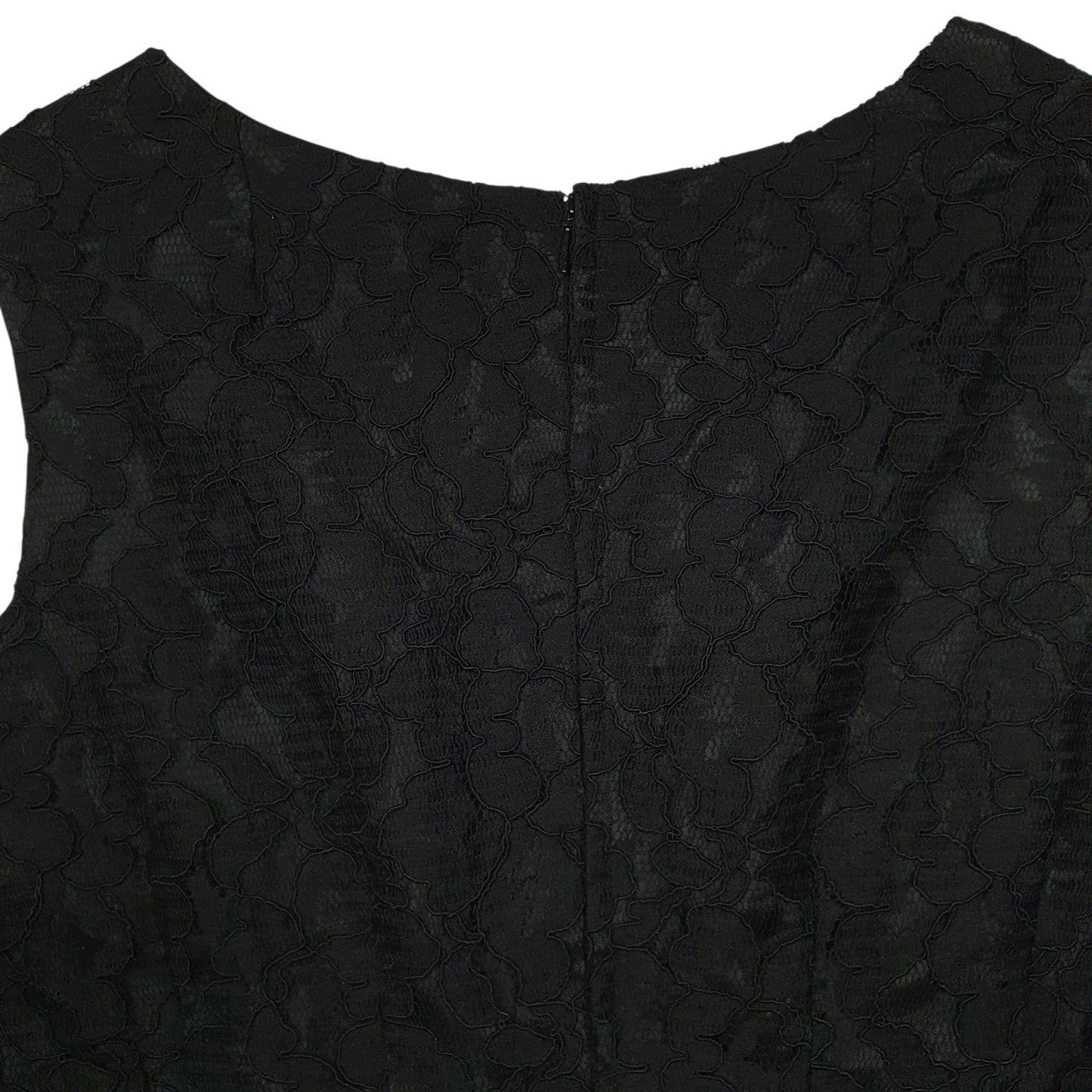 Womens Black Unbranded Chiffon Evening Occasion  Dress