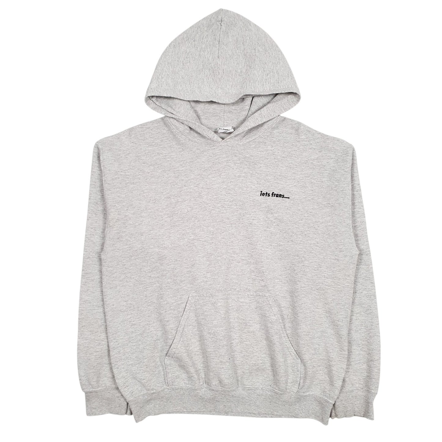 Mens Grey iets frans  Hoodie Jumper
