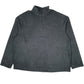 Mens Grey Starter  Quarter Zip Jumper