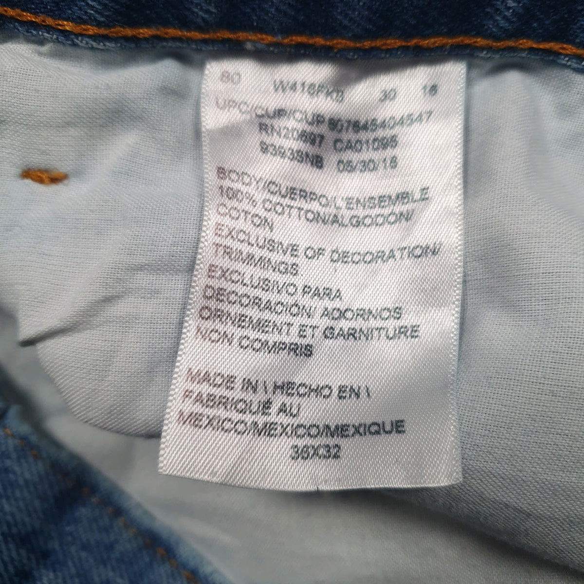 Mens Blue Dickies Workwear  Jeans