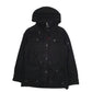 Mens Black Levis Windbreaker Hooded  Coat