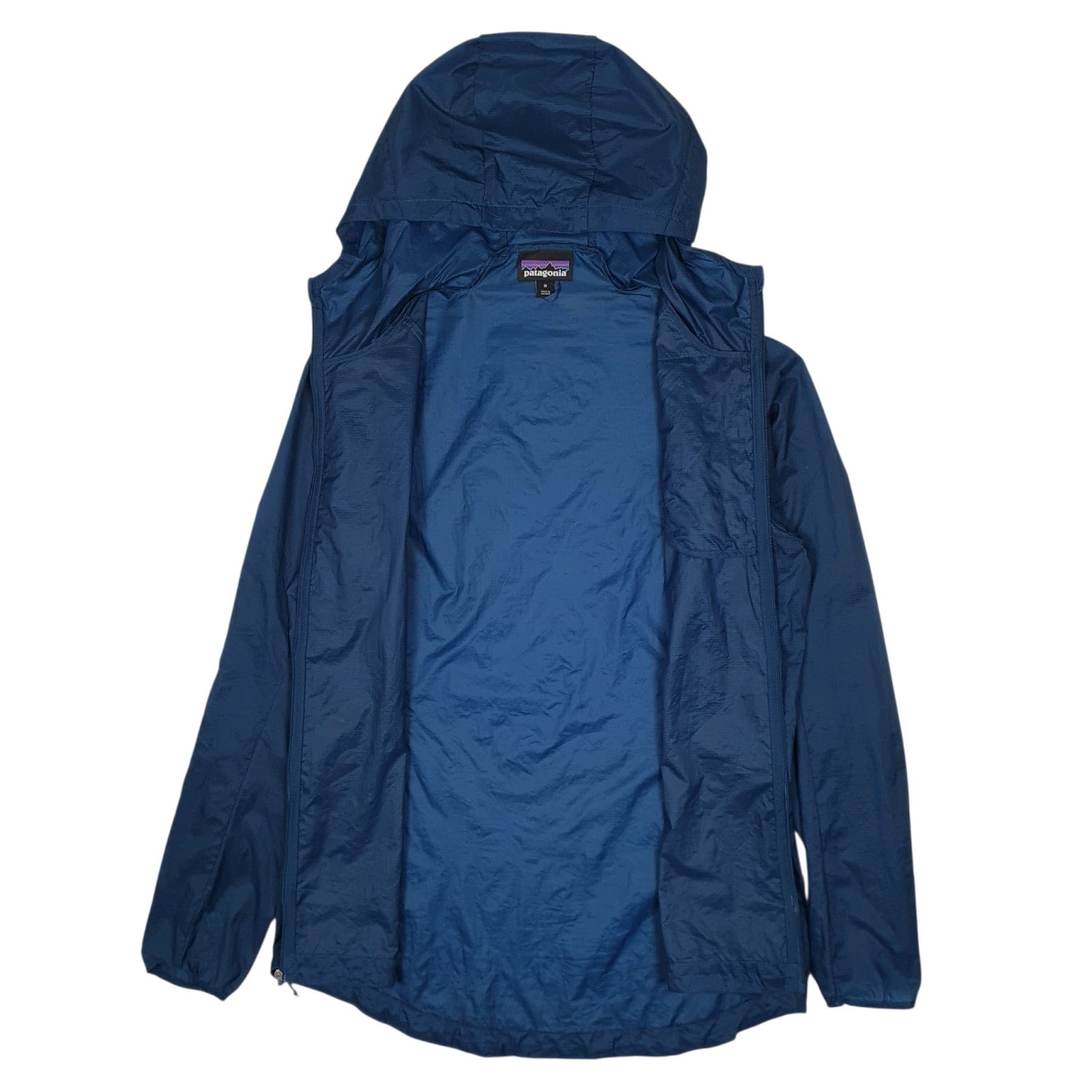 Womens Blue Patagonia Houdini Ultra Lightweight  Coat
