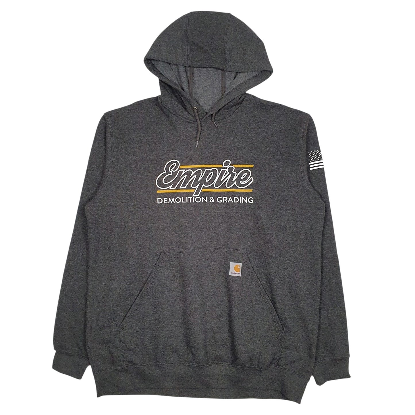 Mens Grey Carhartt  Hoodie Jumper