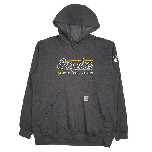 Mens Grey Carhartt  Hoodie Jumper