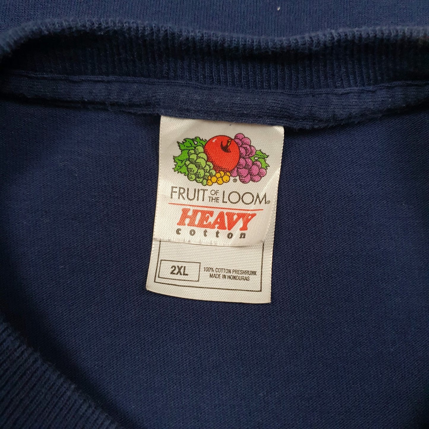 Mens Navy Fruit Of The Loom Wasatch University  T Shirt