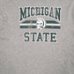 Mens Grey 47 Michigan State  T Shirt