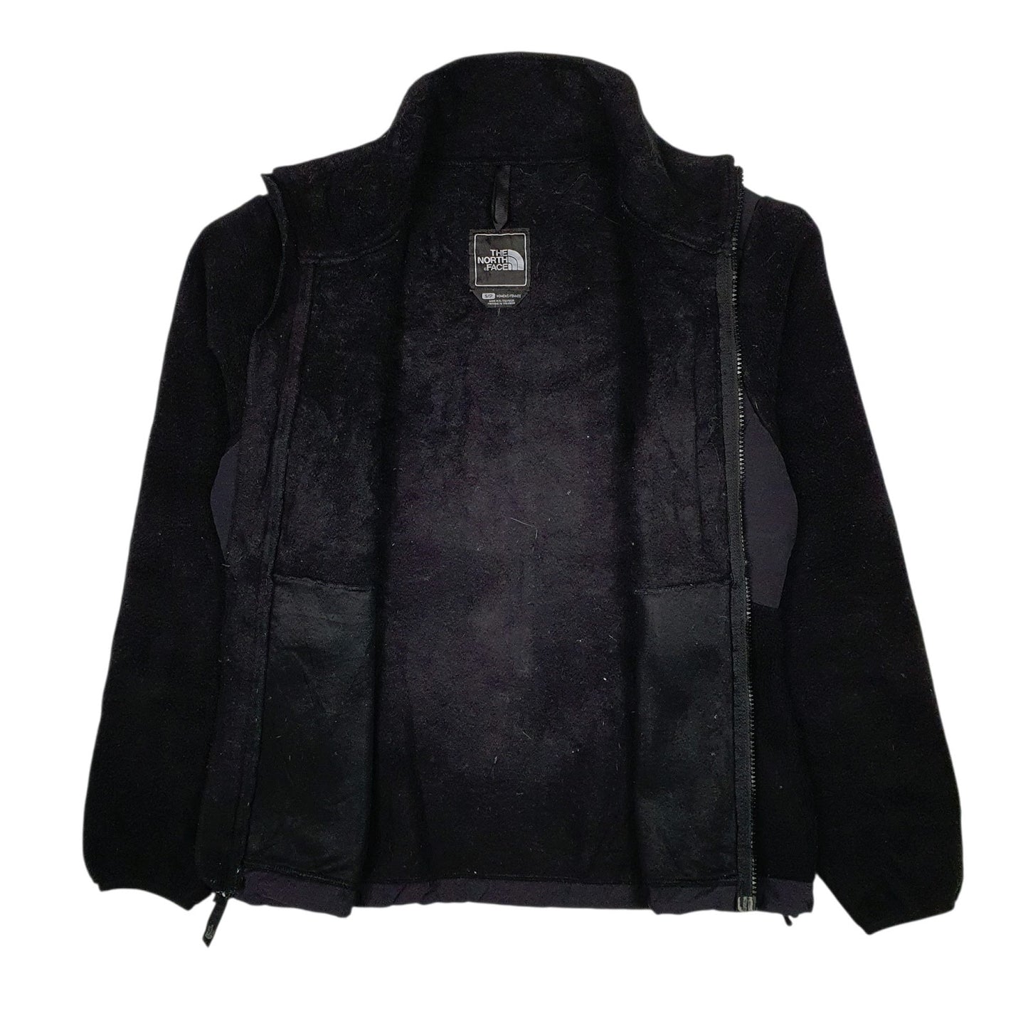 Womens Black The North Face Denali Full Zip Jumper