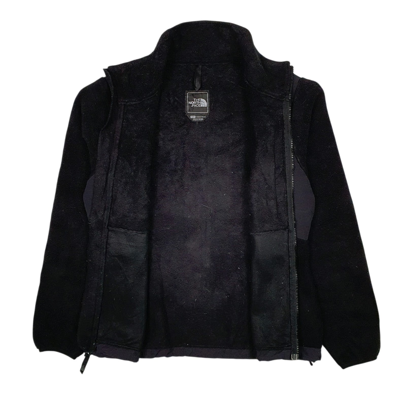 Womens Black The North Face Denali Full Zip Jumper