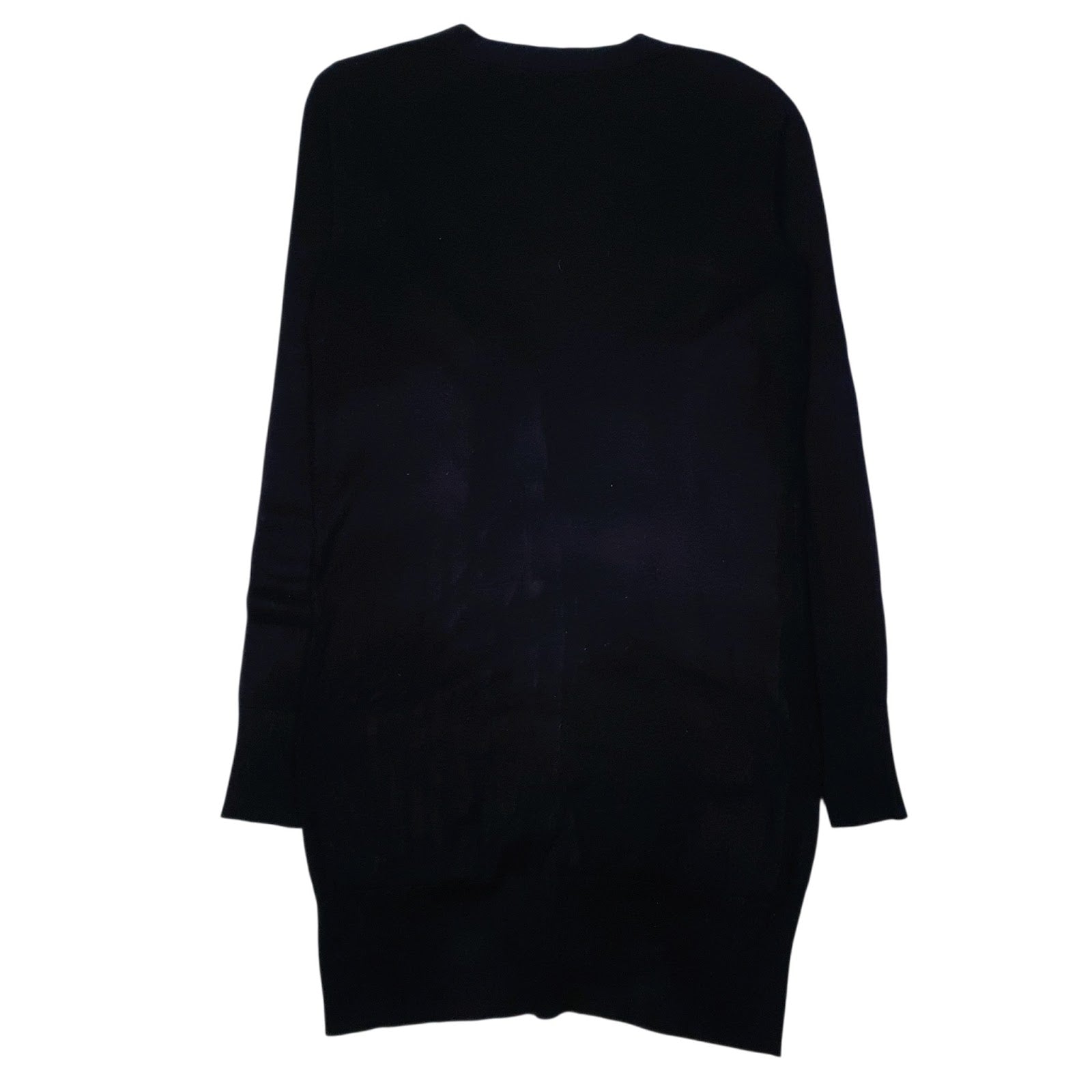 Womens Black Unbranded Cardigan Longline  Dress