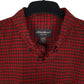Mens Red Eddie Bauer Tall  Shirt