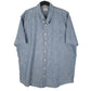 Mens Blue L.L.Bean  Short Sleeve Shirt