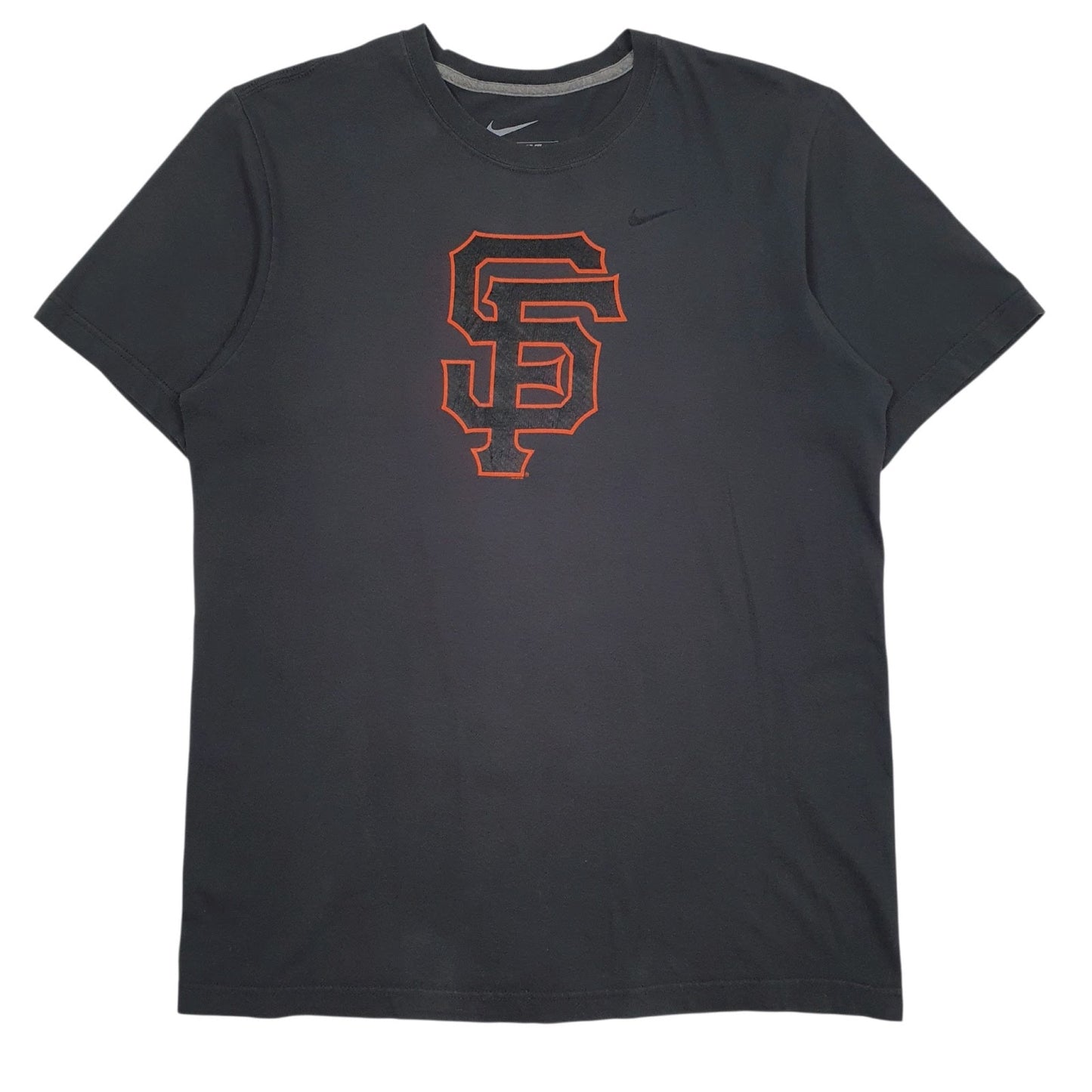 Mens Grey Nike MLB San Francisco Giants Short Sleeve T Shirt