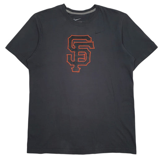 Mens Grey Nike MLB San Francisco Giants Short Sleeve T Shirt