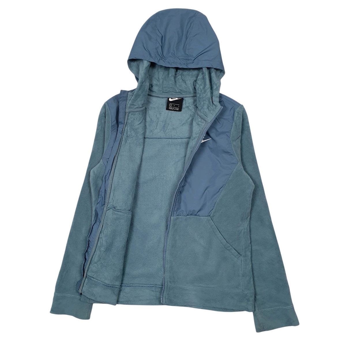 Womens Blue Nike  Full Zip Jumper
