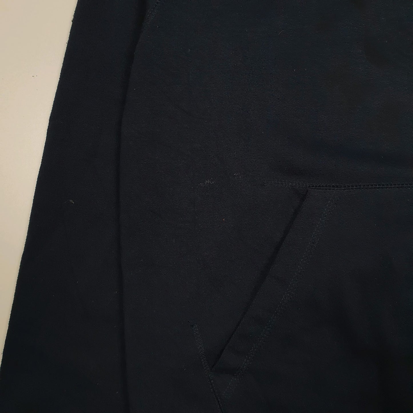 Mens Navy Basic Line  Hoodie Jumper