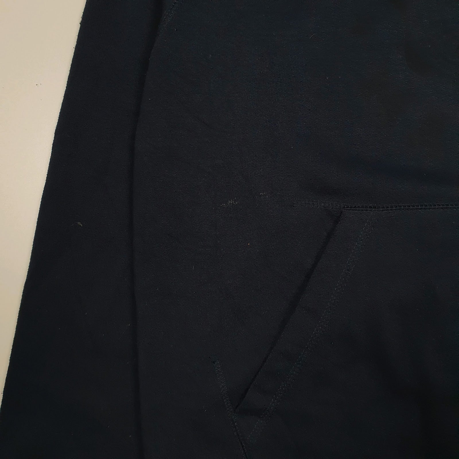 Mens Navy Basic Line  Hoodie Jumper