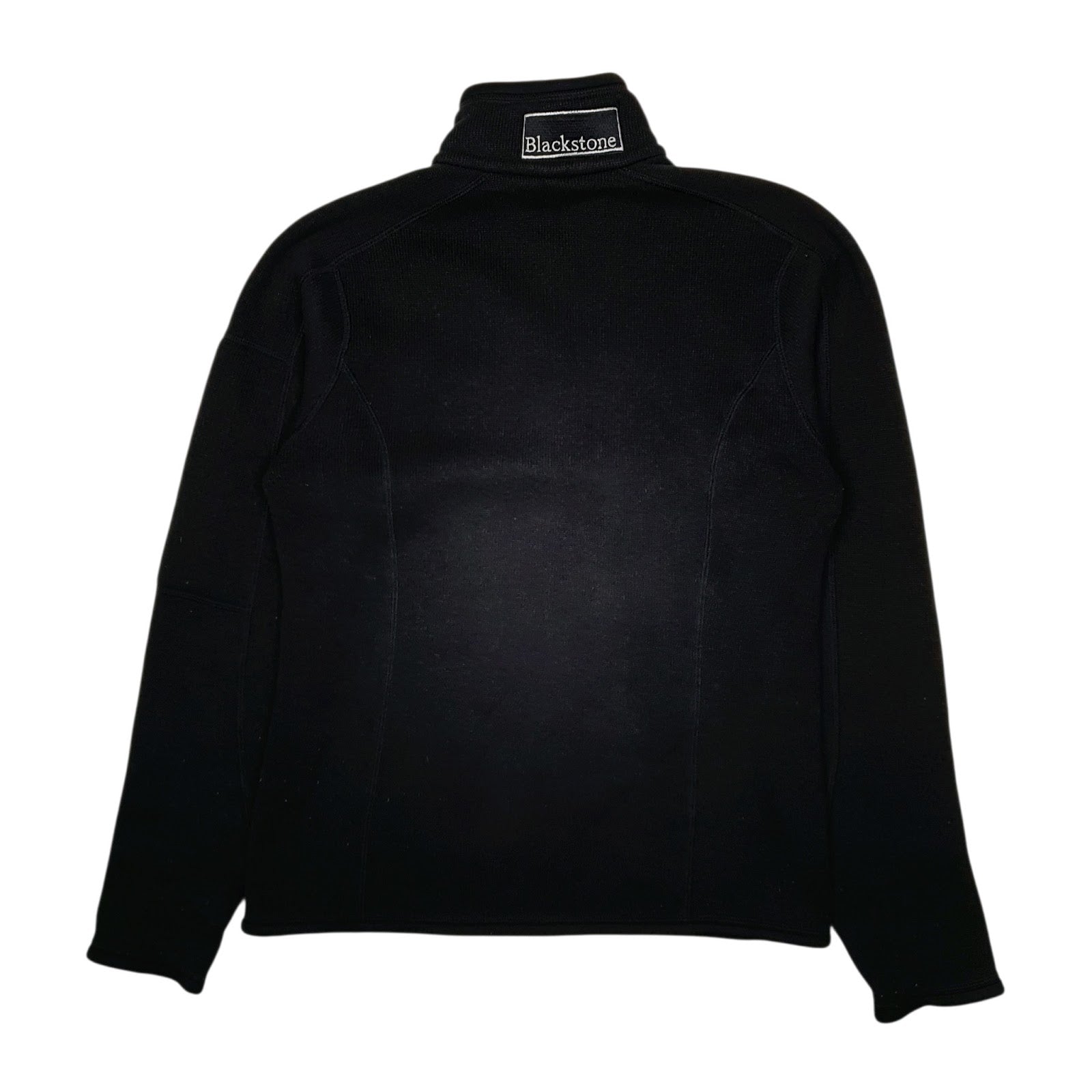 Womens Black Patagonia Better Sweater Quarter Zip Jumper
