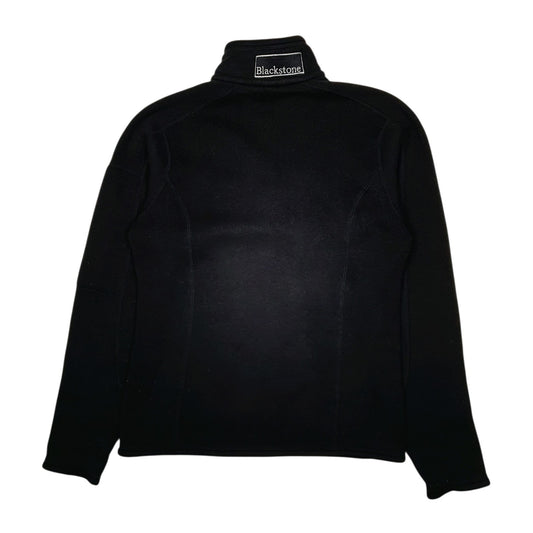 Womens Black Patagonia Better Sweater Quarter Zip Jumper