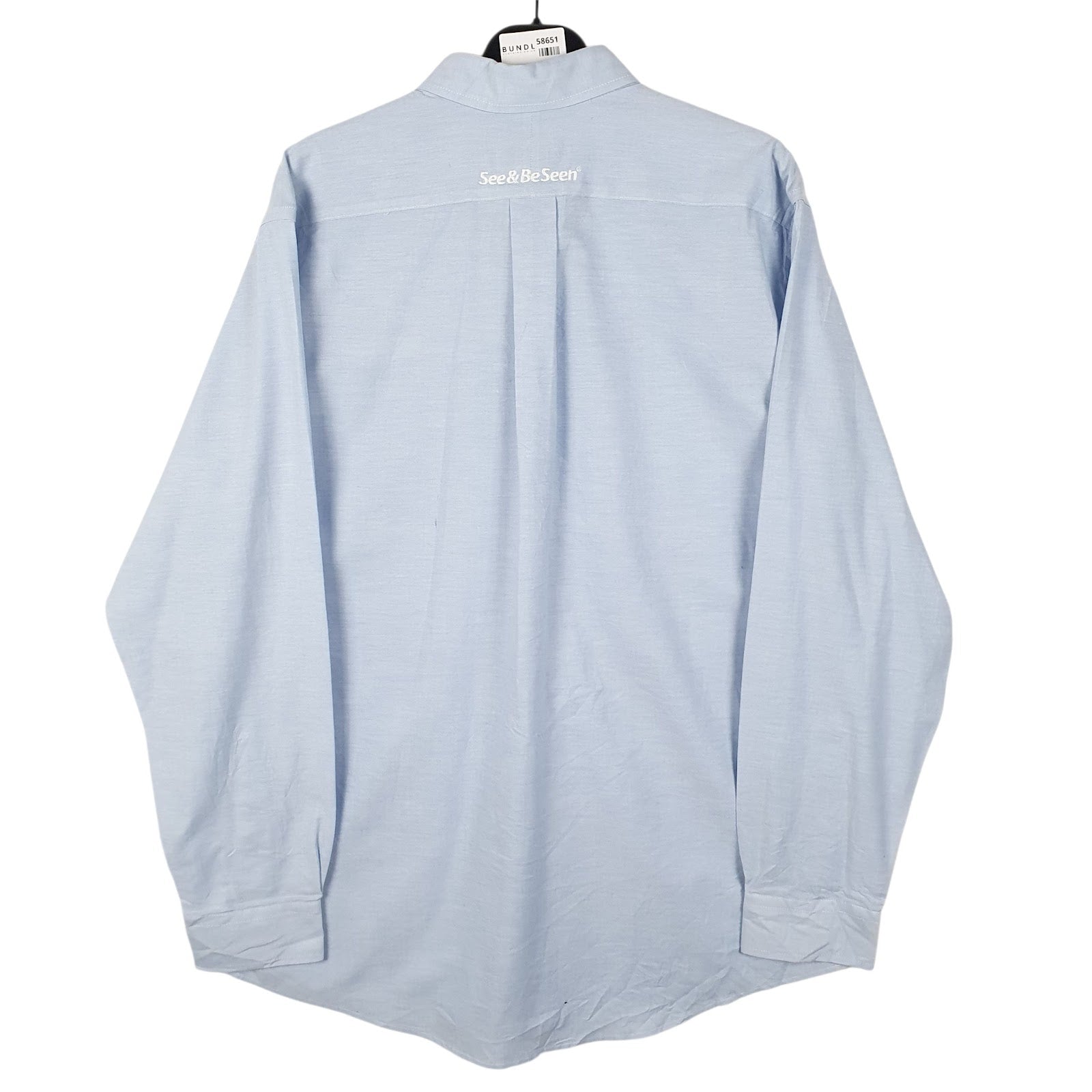 Mens Blue L.L.Bean   Shirt