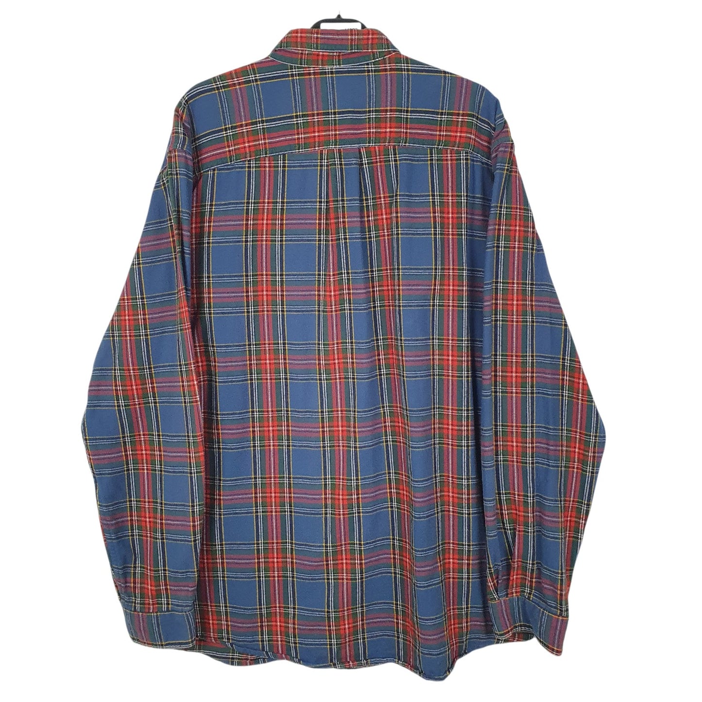 Mens Blue L.L.Bean Flannel  Shirt
