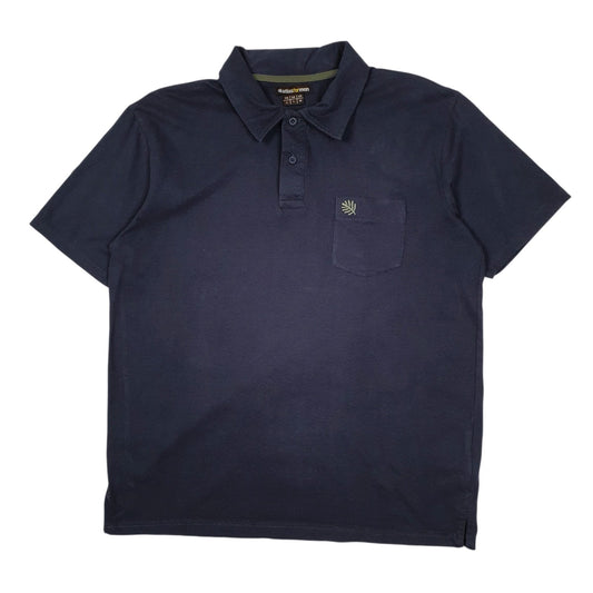 Mens Navy Atlas For Men  Short Sleeve Polo Shirt