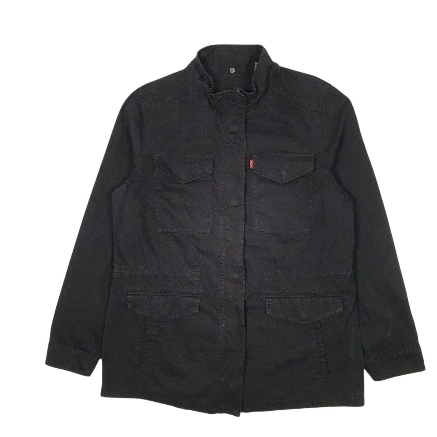 Mens Black Levis Chore Barn Windbreaker  Coat