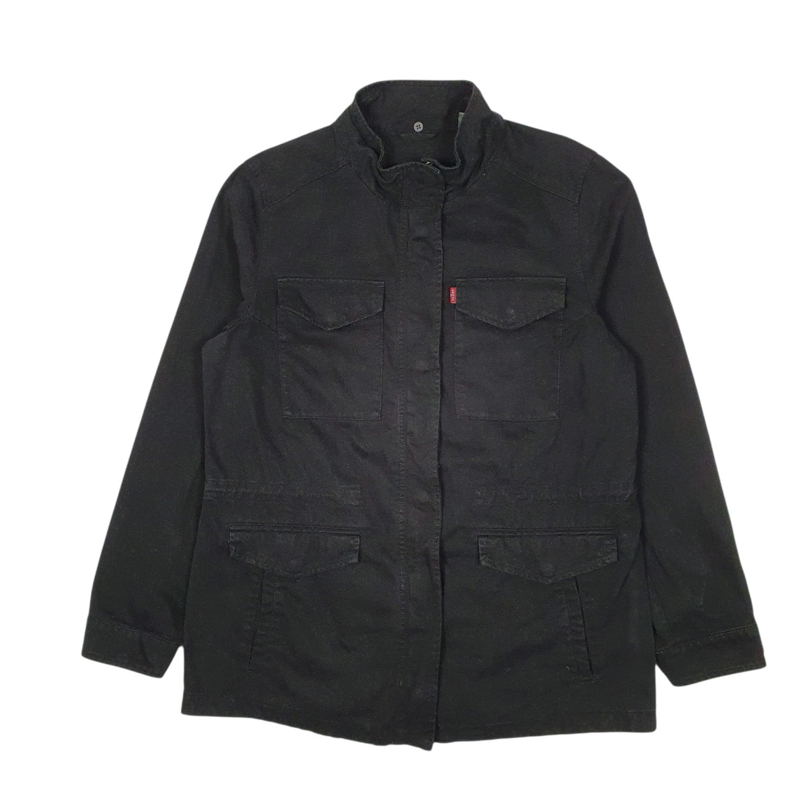 Mens Black Levis Chore Barn Windbreaker  Coat
