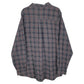 Mens Grey L.L.Bean Flannel  Shirt