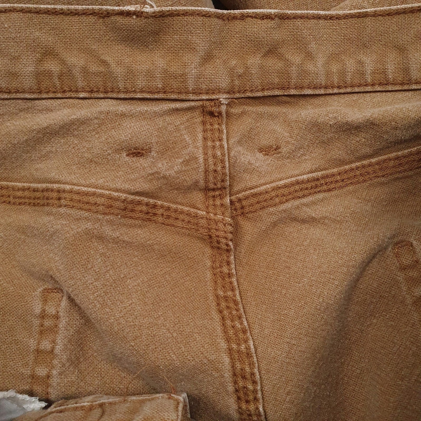 Mens Brown Dickies Workwear  Jeans