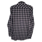 Mens Grey Jayro White Flannel  Shirt