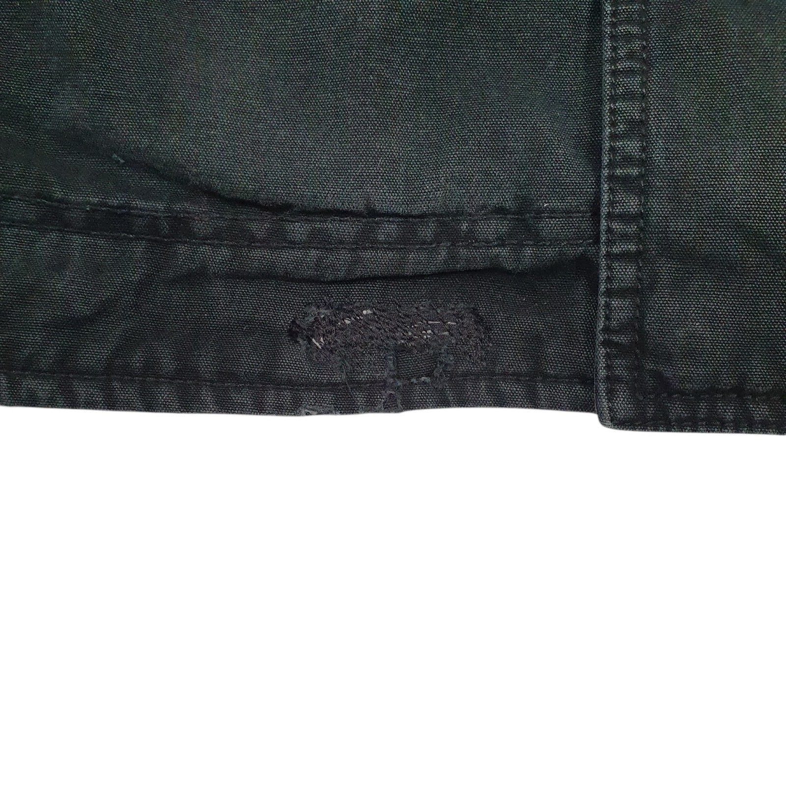 Mens Black Levis Padded Sherpa Lined  Coat