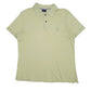 Mens Green Trussardi  Short Sleeve Polo Shirt