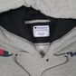 Mens Grey Champion  Hoodie Jumper