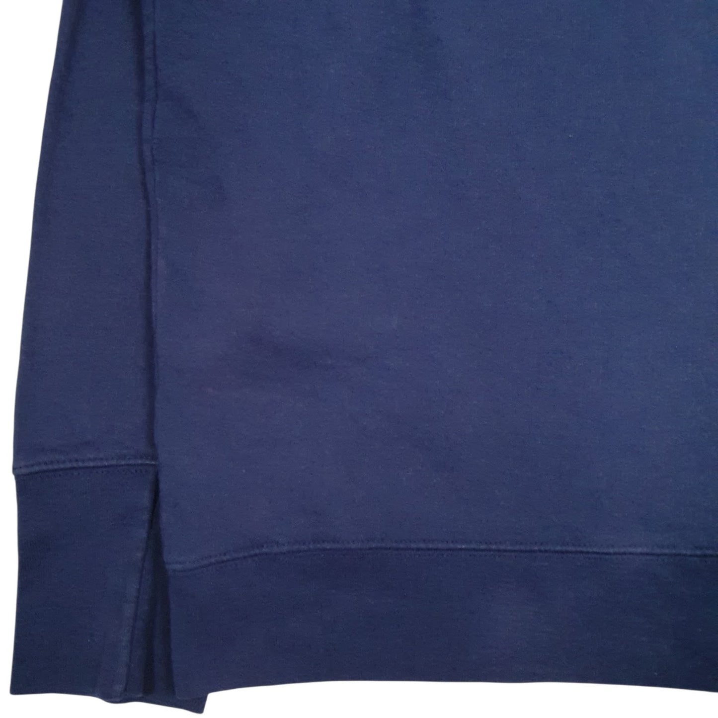 Womens Navy Champion Spellout Crewneck Jumper
