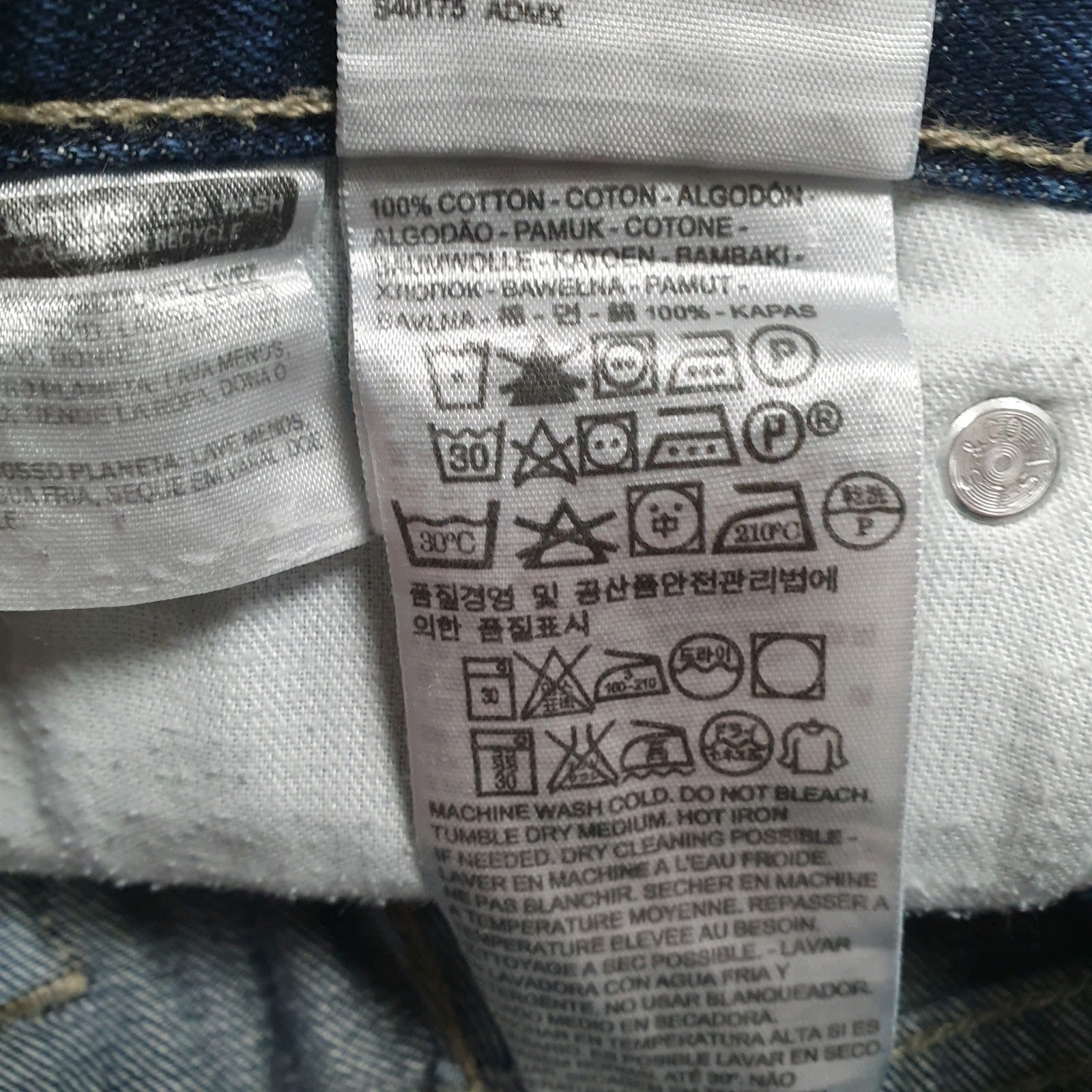 Mens Blue Levis   Jeans