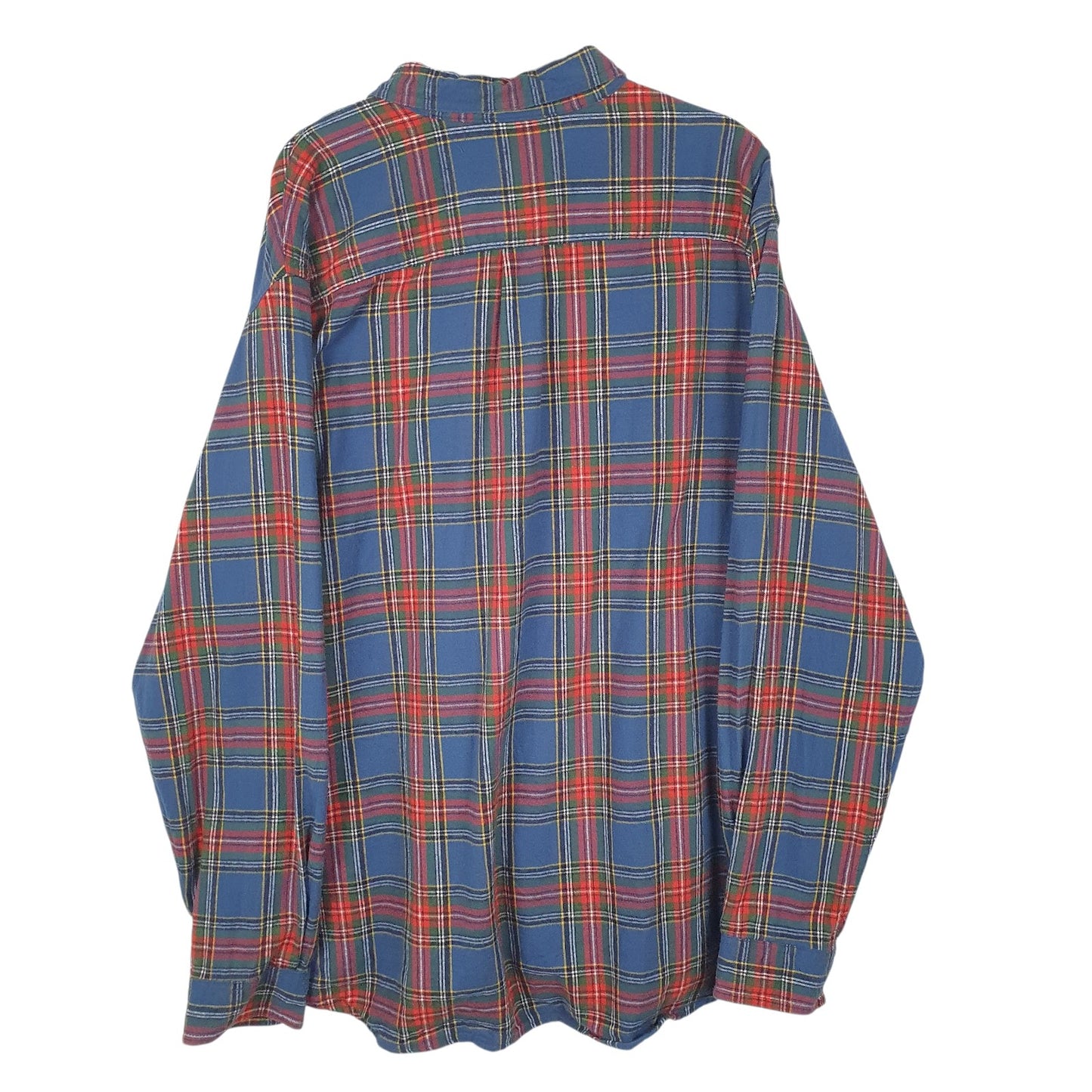 Mens Blue L.L.Bean Flannel  Shirt