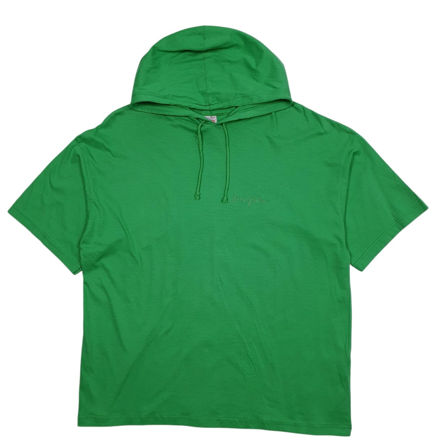 Mens Green Barbara Farler Hoodie Short Sleeve T Shirt