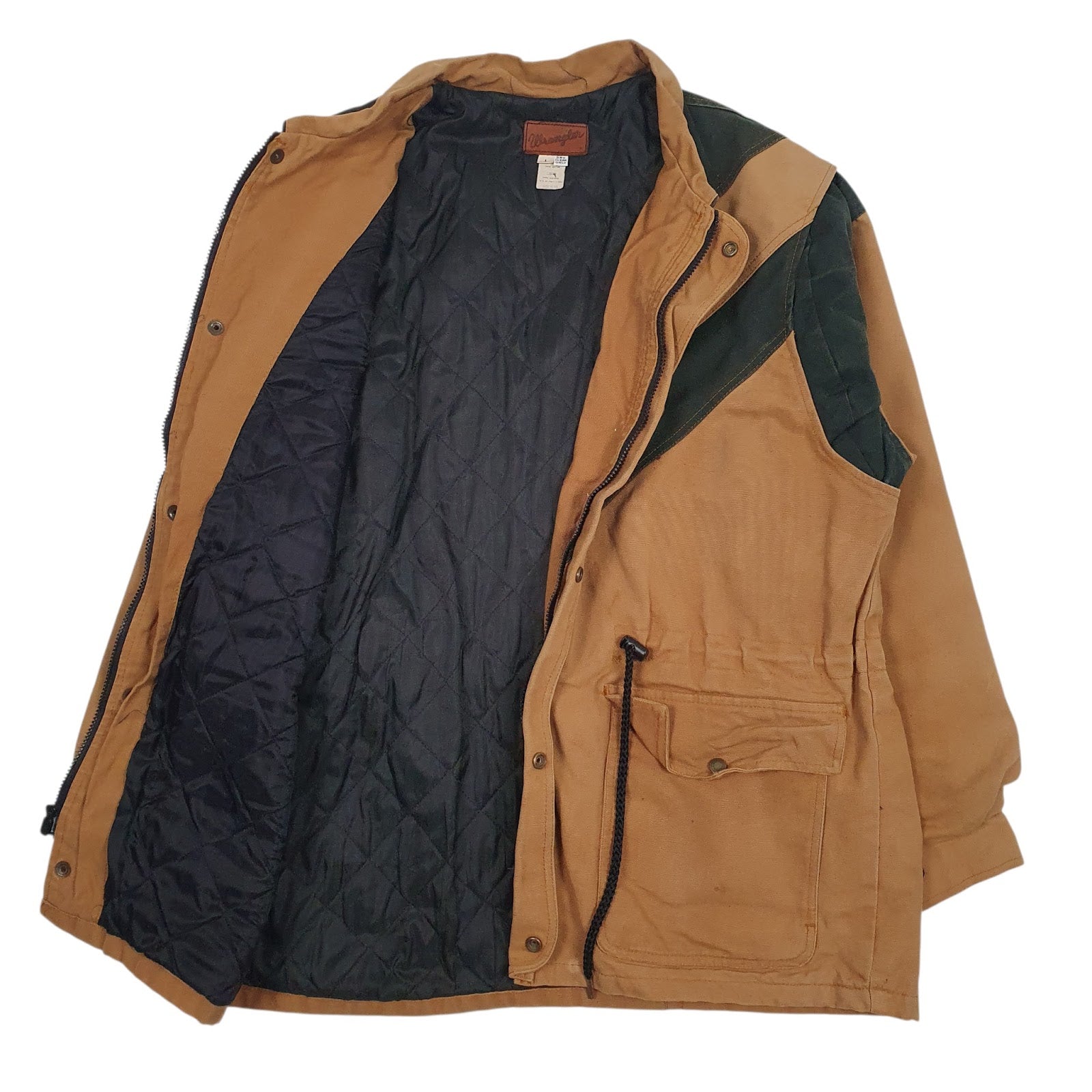 Mens Brown Wrangler Vintage 90s  Coat