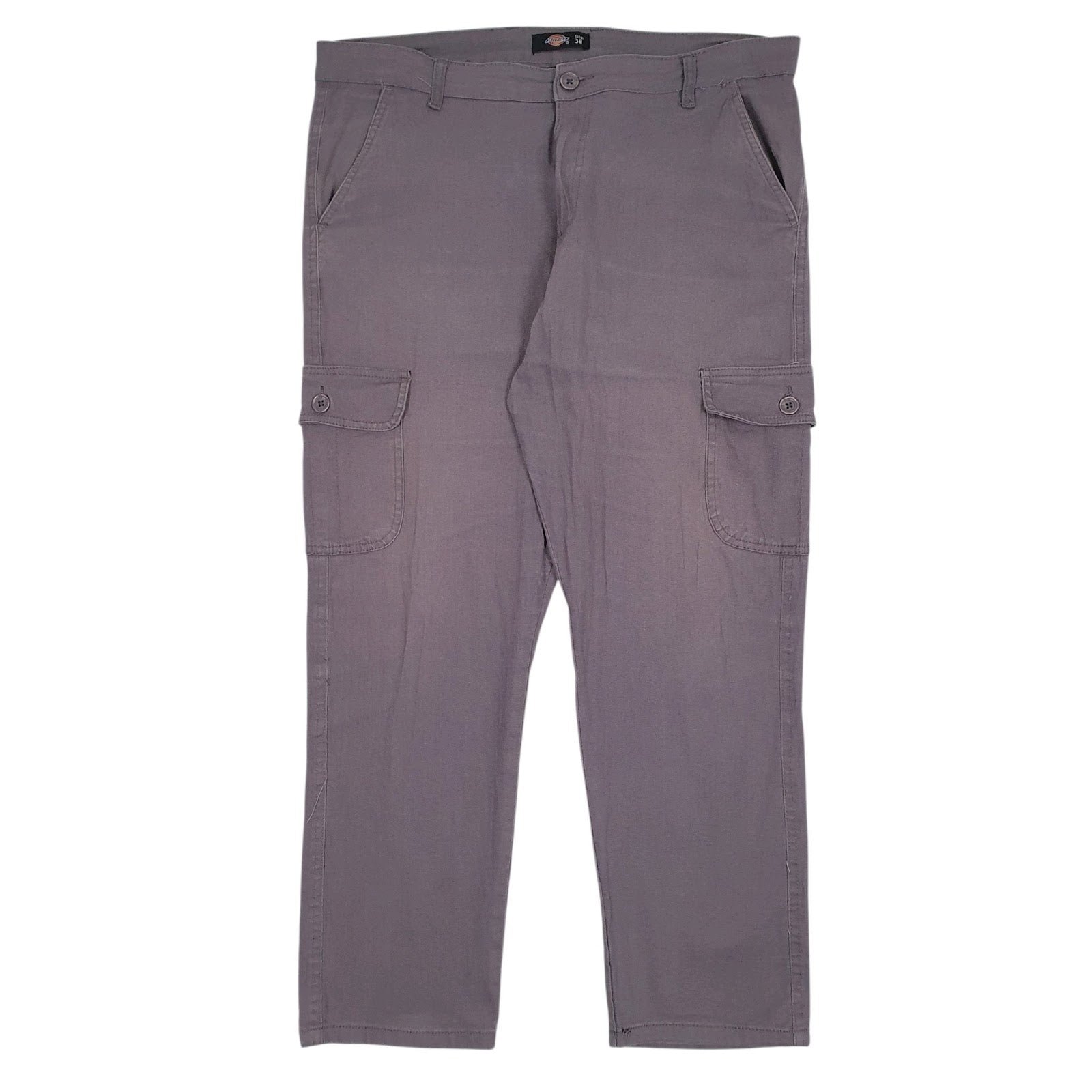 Mens Grey Dickies  Cargo Trousers