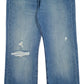 Mens Blue Levis Distressed  Jeans