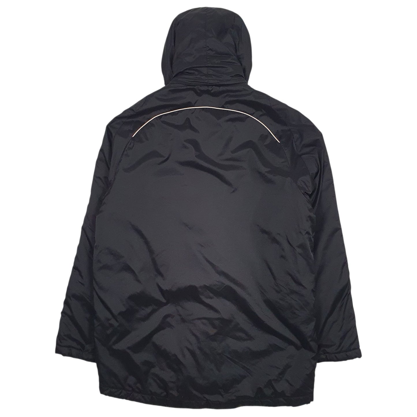 Mens Black Adidas Saint Peter's Peahens  Coat