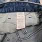 Mens Blue Smoke Rise Distressed Cardigan Shorts